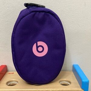 Purple Beats Headphone Case - used Beats by Dre
